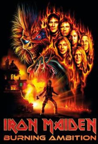 Plakat wydarzenia:   Iron Maiden: Burning Ambition 