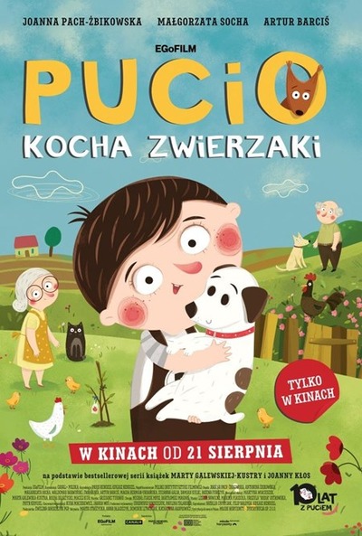 Plakat wydarzenia:  Pucio kocha zwierzaki 