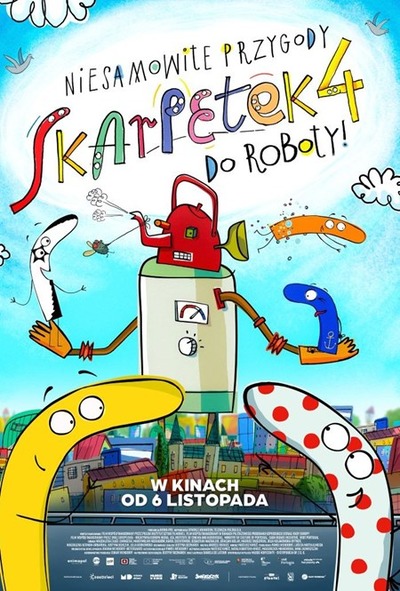 Plakat wydarzenia:  Niesamowite przygody skarpetek 4. Do roboty!